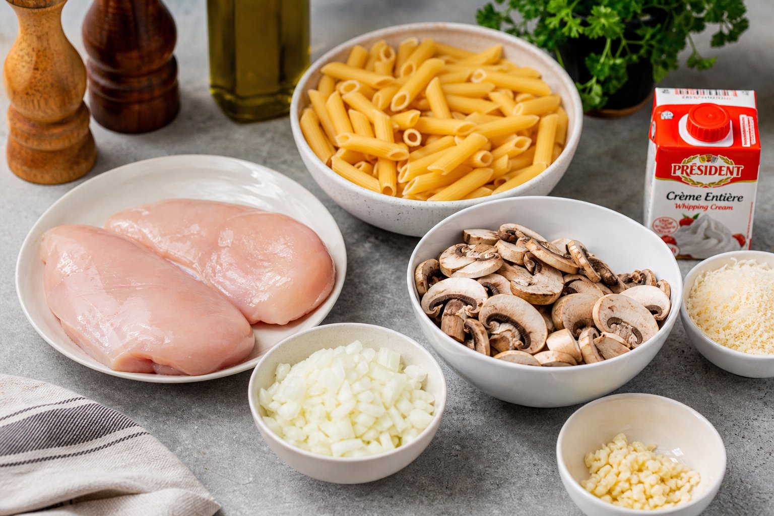 Шаг 1 — подготавливаем продукты