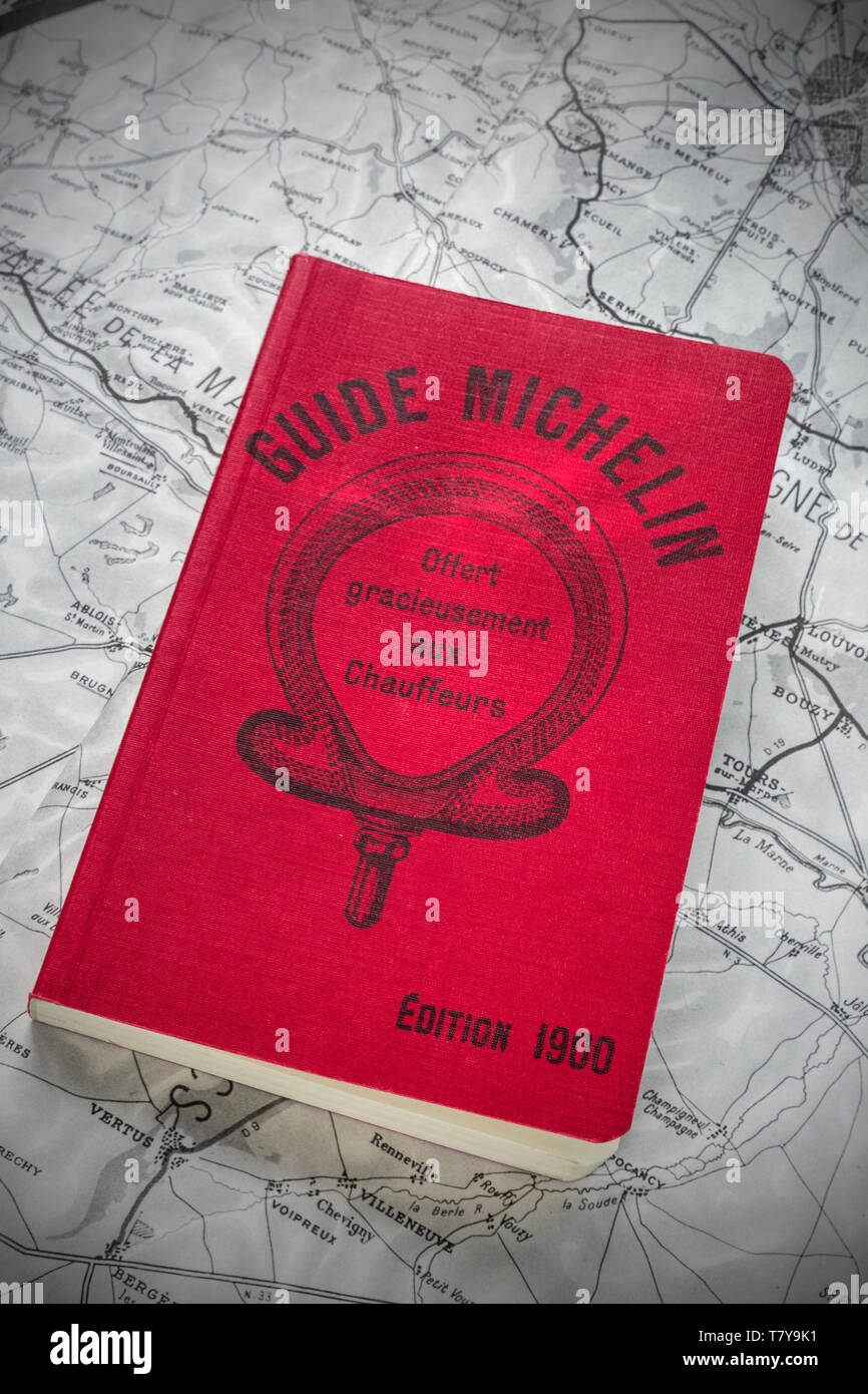 Первое издание Michelin Guide 1900 года